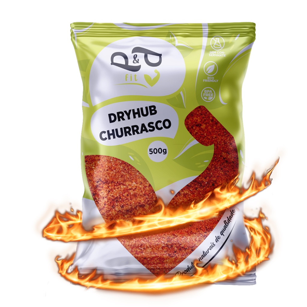 Tempero DryHub Churrasco - 500g - P&P