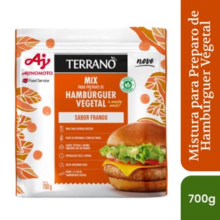 Mix Para Preparo De Hambúrguer Vegetal Terrano - Sabor Frango