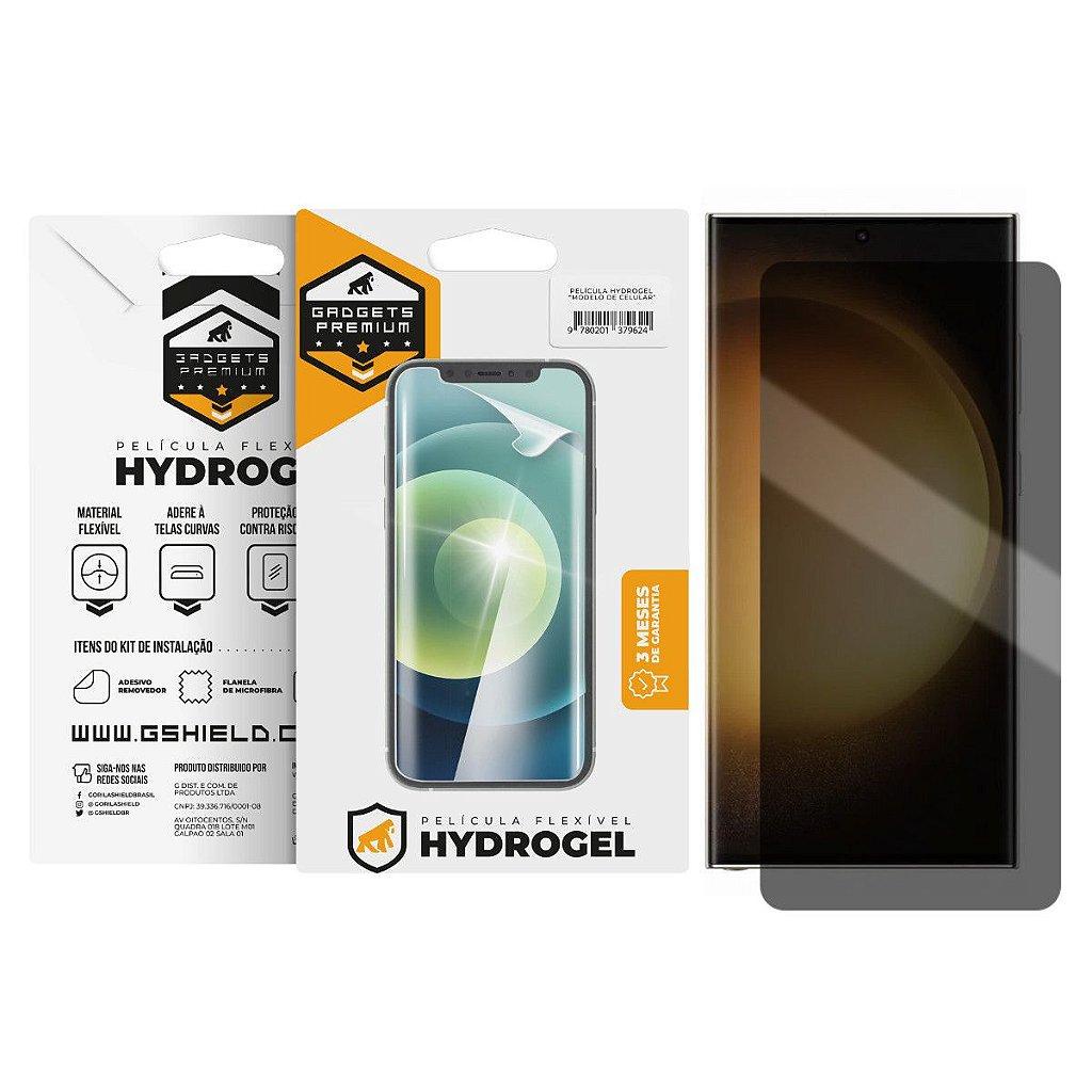 Película para Samsung Galaxy S23 Ultra - Privacidade Hydrogel - Gshield - Mobile & Gadgets