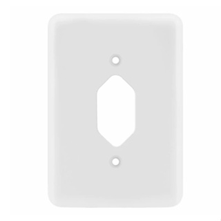 Placa Acabamento 4x2 1 Tomada Hexagonal Branco Finesse Blux em Oferta na Shopee