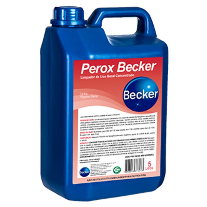 LIMPADOR CONCENTRADO OXIGENADO  - PEROX BECKER BB 05 LITROS em Oferta na Shopee