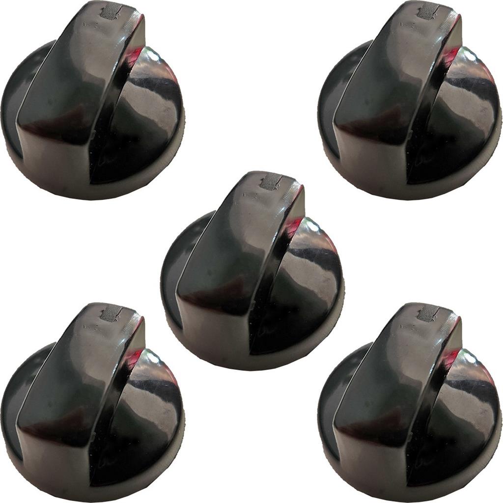 Botao Fogao Electrolux Chef Com 5 Pcs Preto