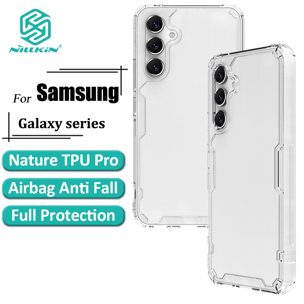 Nillkin Nature Pro TPU Capa Para Samsung Galaxy A56 A55 A54 De Telefone Ultrafina Transparente À Prova De Choque Macia - Mobile & Gadgets