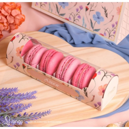 10 Caixas para Macarons Carinho Dia das mães 3225 (Jango mães 2023) em Oferta na Shopee