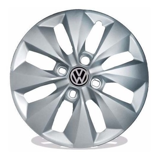 Jogo De Calota Aro 14 Vw Gol Voyage G5 G6 2013 Cubo Baixo Grid