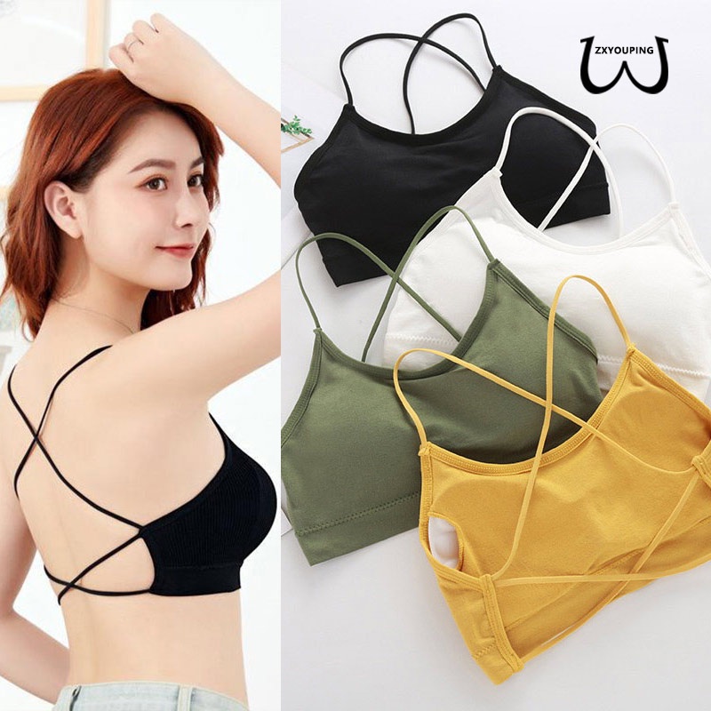 ZXYOUPING Sutiã Esportivo Fitness Shapewear Corrida Yoga Lingerie Sutiã Cruzado nas Costas