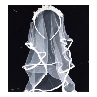 Veu Noivinha Tiara Despedida De Solteira Noiva Tiara Veu em Oferta na Shopee