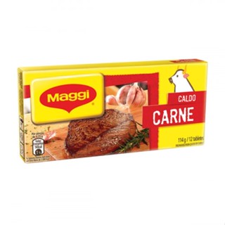 Caldo de Carne com Sal Maggi