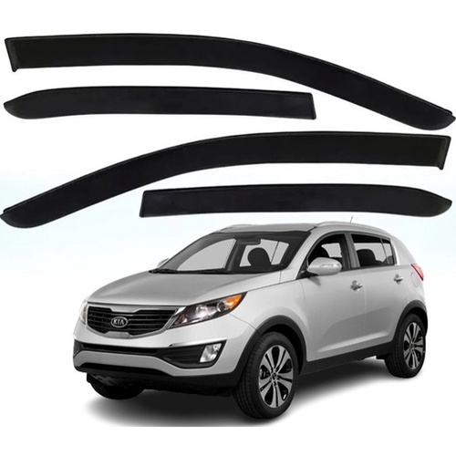 Calha de Chuva Defletor Kia Sportage 2011 a 2015 4 Portas Ecoflex
