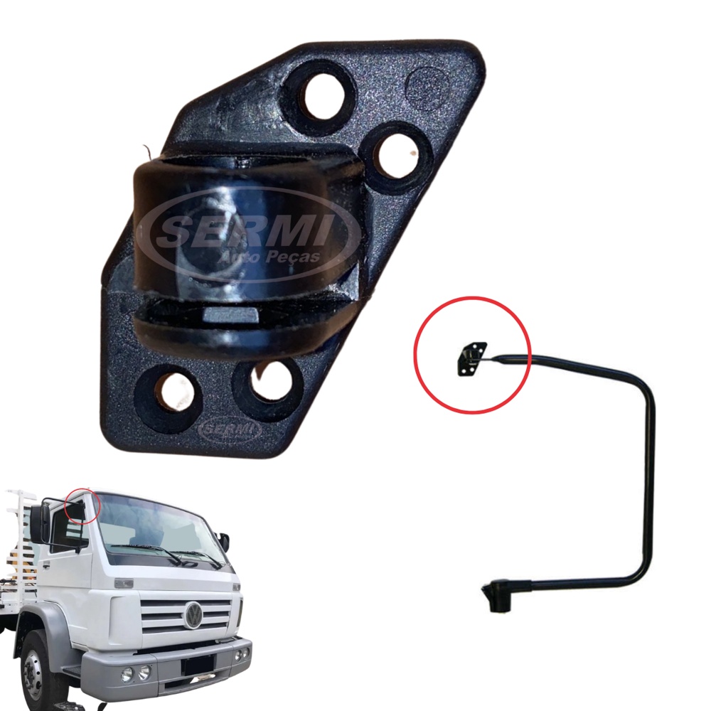 Base Suporte Esquerdo Braço Espelho Retrovisor Caminhão VW Delivery Worker Bepo em Oferta na Shopee