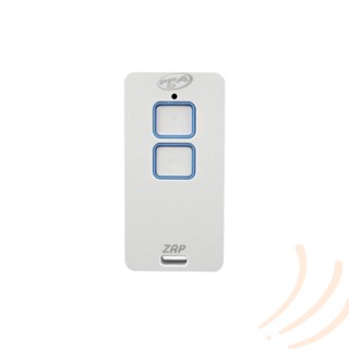 Controle Remoto Para Portão PPA ZAP 2B Branco e Azul.