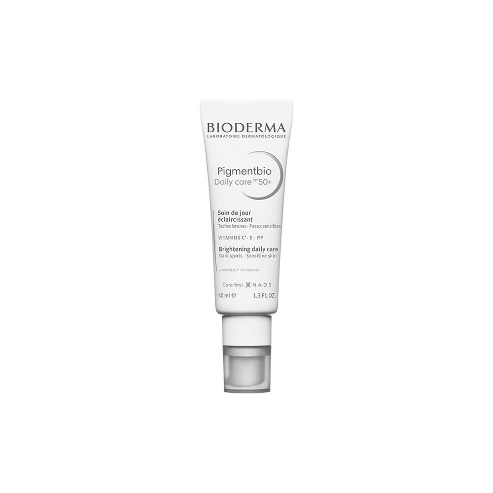 Detalhes do Kit Bioderma Pigmentbio - Sabonete Esfoliante e Gel Creme Clareador Facial Daily Care