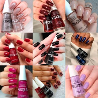 Kit Combinação Misturinha 2 Unidades Esmaltes Risque À Sua Escolha