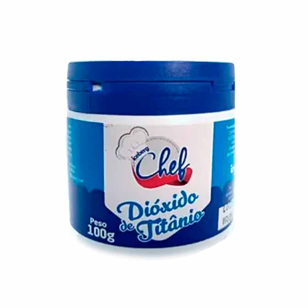 Dióxido de Titânio 100g - Chef Iceberg