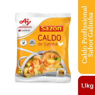 Caldo em Pó Sazón Profissional Sabor Galinha 1,1kg