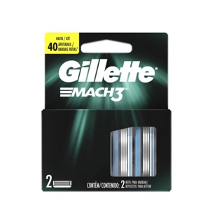 Carga Gillette Mach3 - 2un em Oferta na Shopee