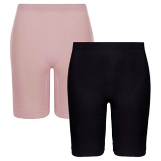 Kit Com 2 Shorts Feminino Básico Loba Atividades Fisicas Lupo