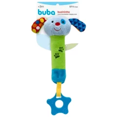 Buzininha Infantil Com Mordedor Happy Zoo Cachorrinho 09842 - BUBA