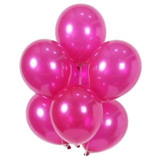 Balões Perolado Rosa Malibu 9" Pic Pic bexigas rosas metalizadas balões em Oferta na Shopee