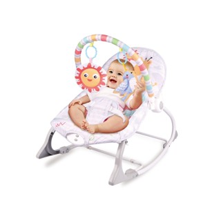 Cadeira Musical Vibratória Descanso Balanço Bebe 18kgs Music Happy Sol Colorida Baby Style