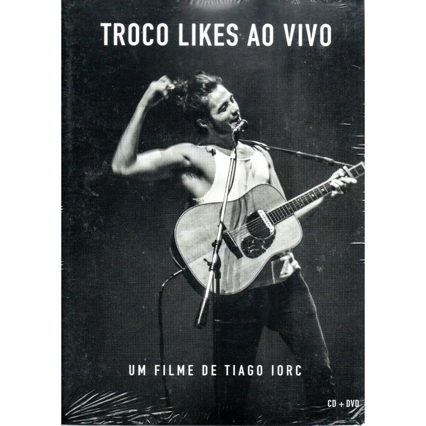 Dvd + Cd Tiago Iorc Troco Likes Ao Vivo Lacrado
