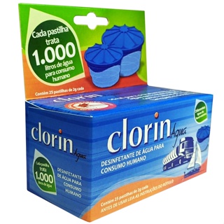 25 Pastilhas Purificadora 1000 Litros Água Potável Clorin em Oferta na Shopee