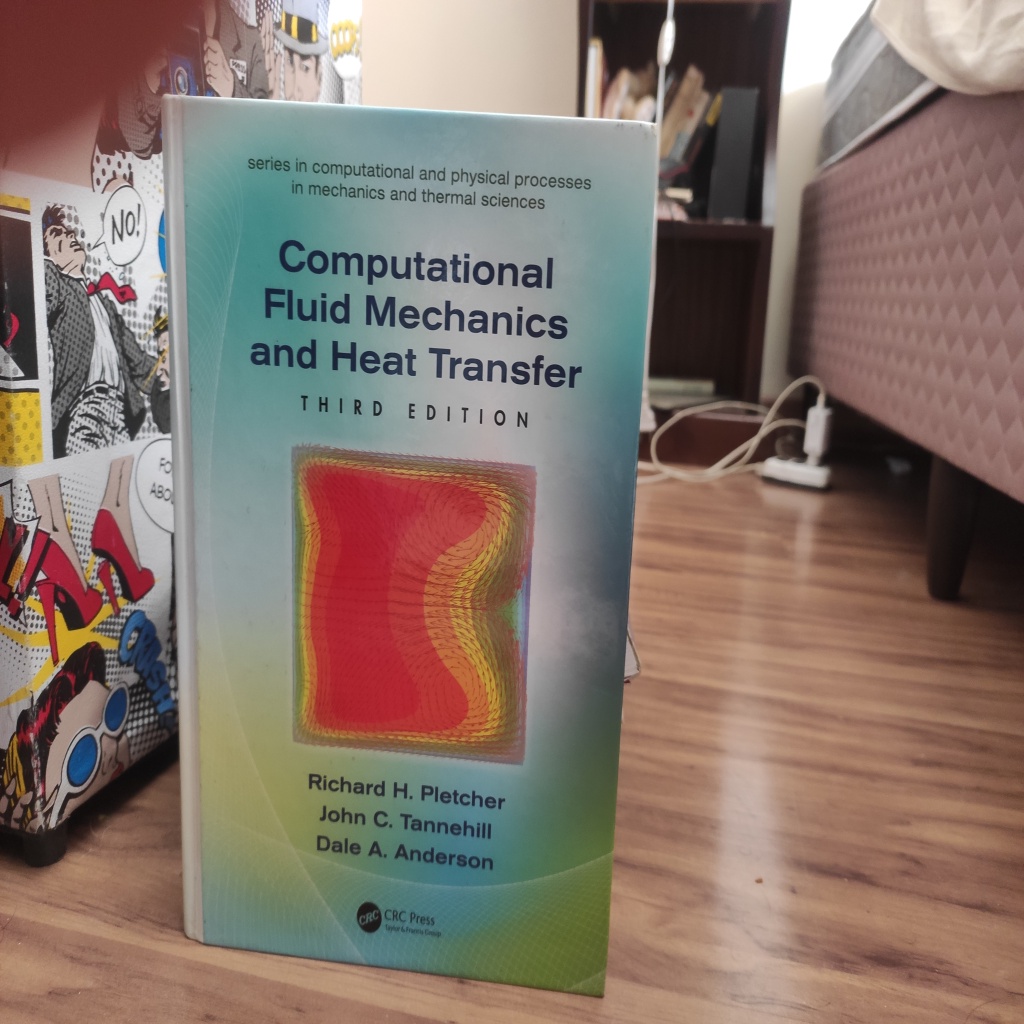 Computational Fluid Mechanics and Heat Transfer autor Richard H. Pletcher e outros