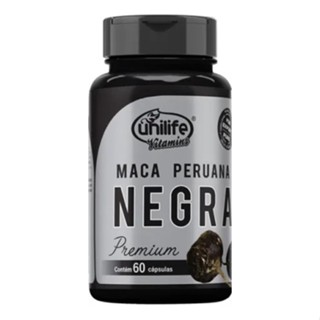 Maca Peruana Negra Premium 60 Caps - Unilife