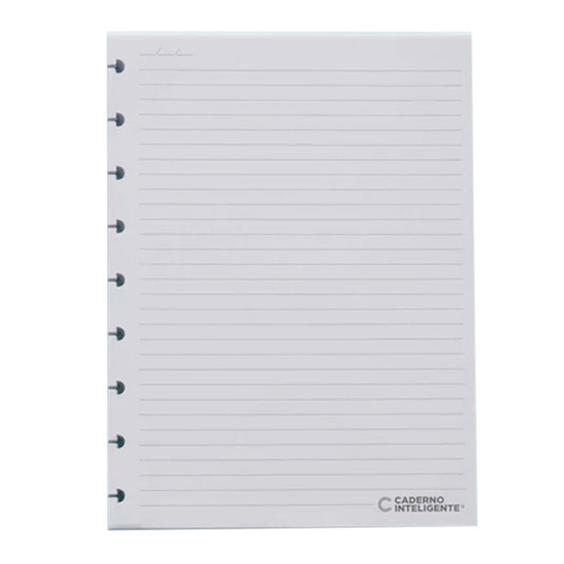 Bloco refil médio pautado 120g com 30 folhas CIRM3004 Caderno Inteligente em Oferta na Shopee