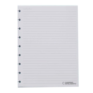 Bloco refil médio pautado 120g com 30 folhas CIRM3004 Caderno Inteligente em Oferta na Shopee