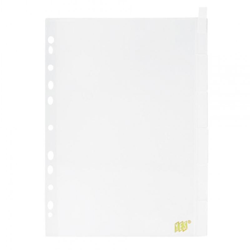 Divisória cristal A4 6 projeções com visor 6INTBA-CR Yes