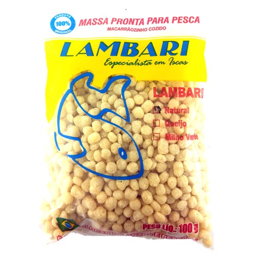 Massa para Lambari Pescador - Massa Pronta - 100g em Oferta na Shopee