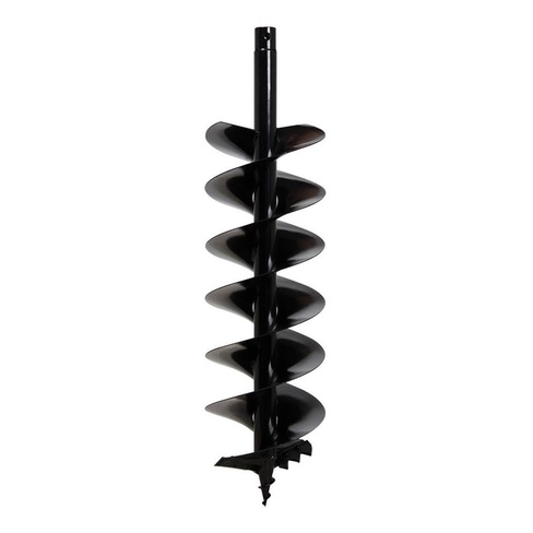 Broca De Ferro Para Perfurador De Solo 150x800mm Espiral Duplo
