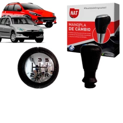 Manopla de Câmbio Peugeot 206/207/SW Ano 2000 Até 2014