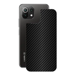 Película para Xiaomi 11 Lite 5G NE - Traseira de Fibra de Carbono Preta - Gshield