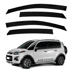 Calha de Chuva Defletor Citroen Aircross 2012 a 2019 4 Portas Ecoflex