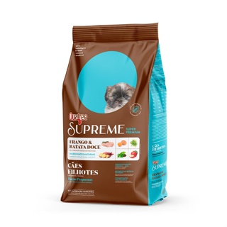 Ração Quatree Supreme Cães Filhotes Raças Pequenas Frango e Batata Doce 3kg em Oferta na Shopee