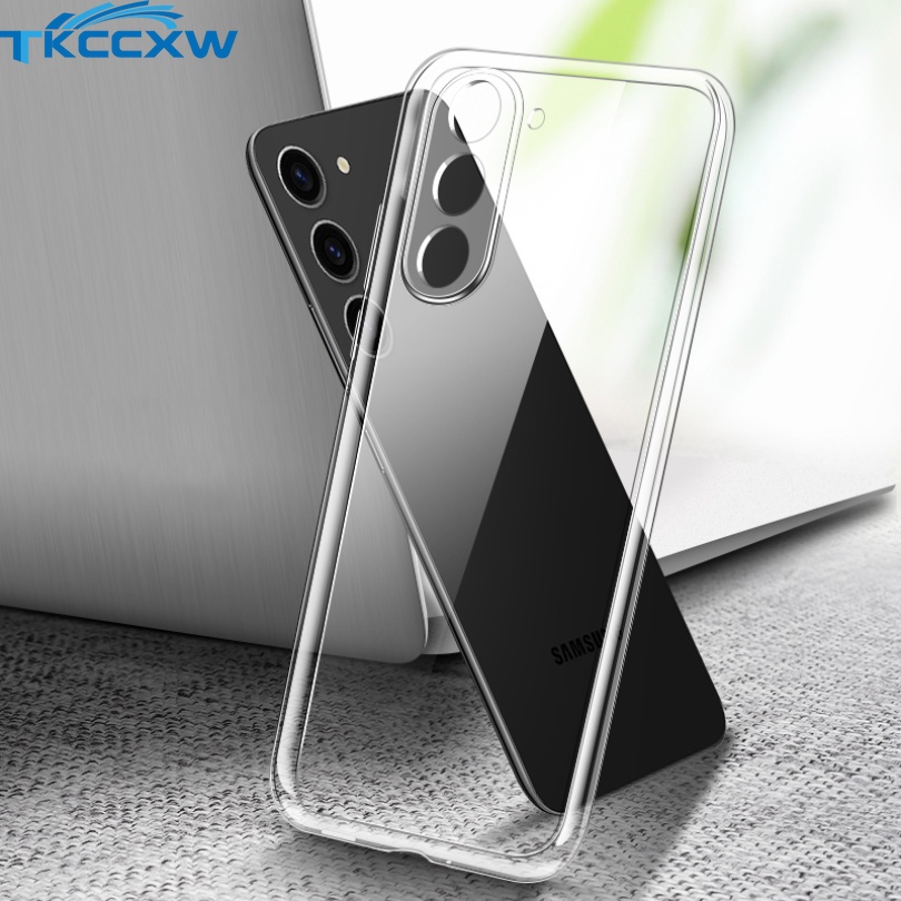 Para Samsung A24 F54 F14 M54 A54 A34 M14 A14 A04 A04e A04s F04 M04 Estojo Simples Slim Soft TPU Transaprent Capa Do De