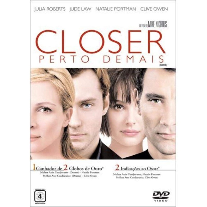 Dvd U - Closer Perto Demais