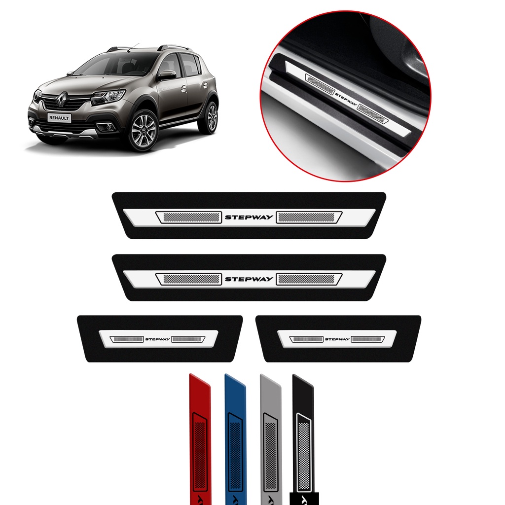 Soleira de Porta na Cor do Veículo para Renault Stepway