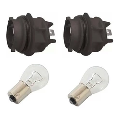 Par Soquete Pisca Lanterna Dianteira + Lampadas Chevette 83¿