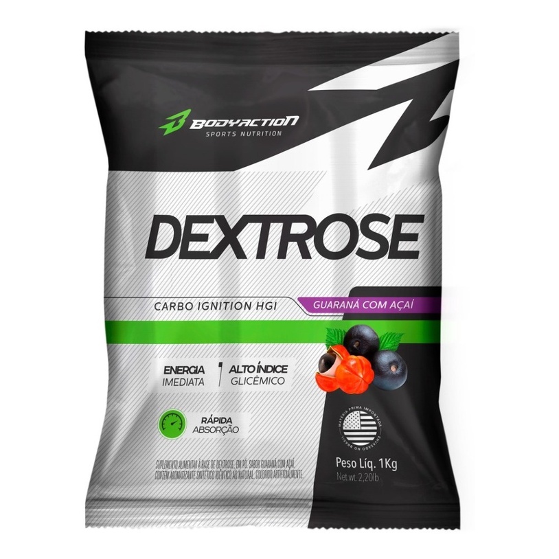 Dextrose Saco 1kg Bodyaction em Oferta na Shopee
