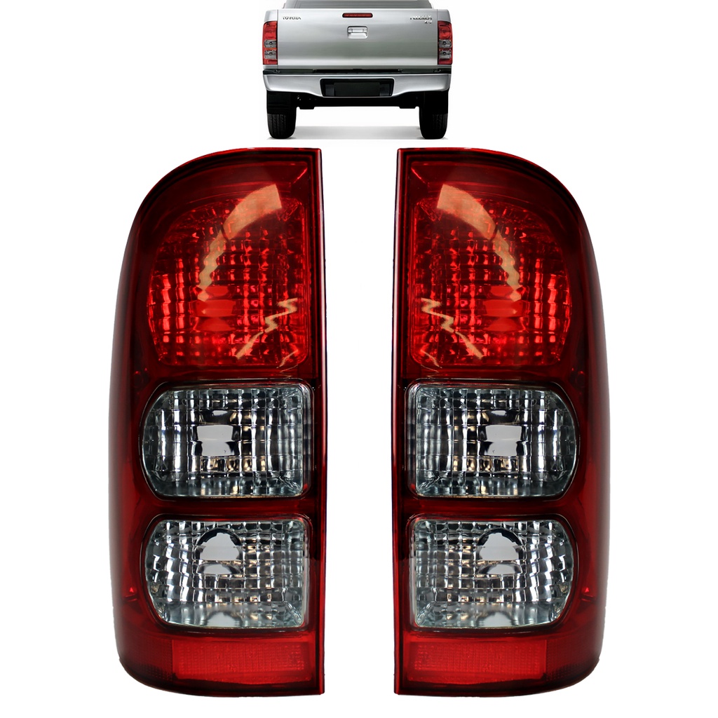 PAR Lanterna Traseira Toyota Hilux 05 06 07 08 09 10 11 FU