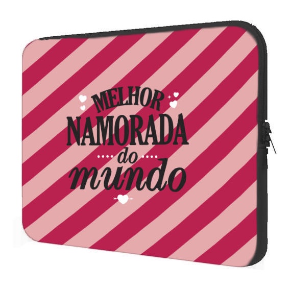 Case Notebook 14" Presente Melhor Namorada do Mundo