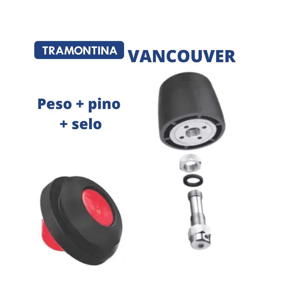 Válvula Selo Peso Pino Panela Pressão Tramontina Vancouver