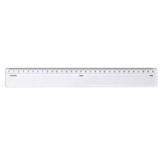 Régua acrílica 30cm 7130 Trident