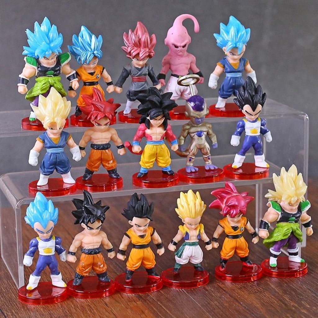 2 geração Dragon Ball Action Figure Dragon Ball Z - 7cm - Diversos Modelos - Goku Freeza Gohan Broly
