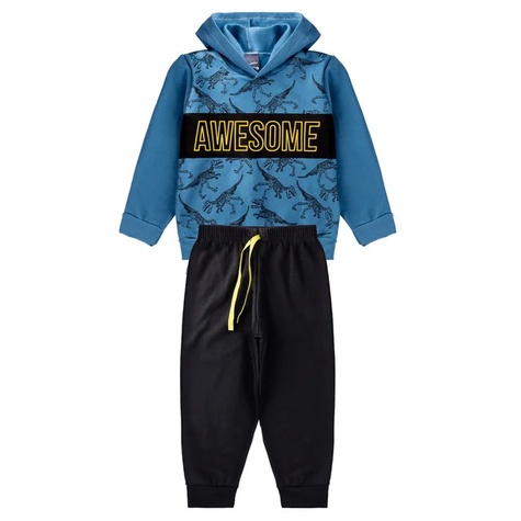 Conjunto Infantil Inverno Azul / Benetex Kids