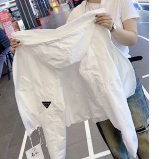 Prad Short Jaqueta de Proteção Solar Roupa de Proteção Solar Casual Curta Fina