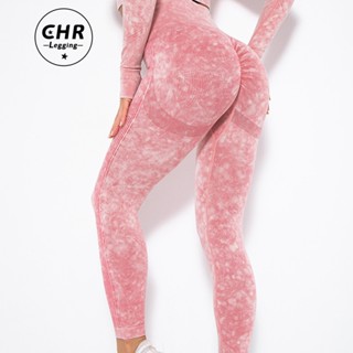 CHR Sexy Push Up Leggings De Cintura Alta Skinny Stretch Ginástica Casual Feminina Listras
